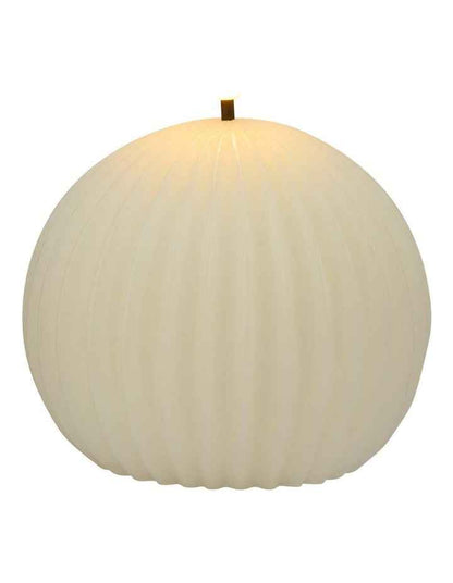 Let's Get Lit Linea LED Ball Candle 10x9cm Gift Boxed in Soy