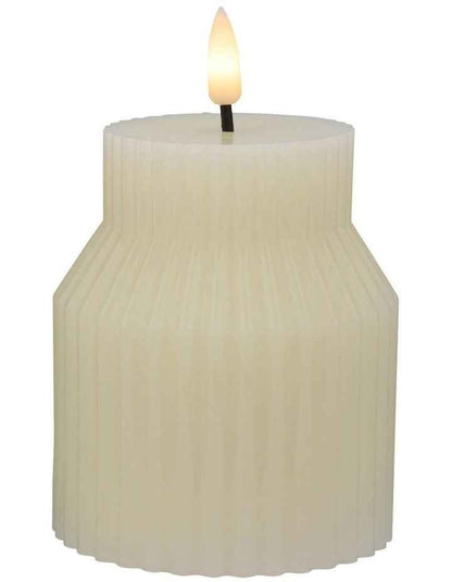 Let's Get Lit Linea LED Sculptural Candle 8.5x10cm