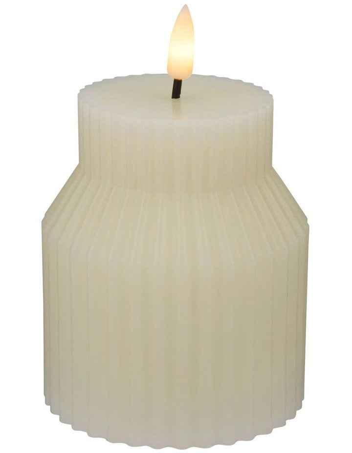 Let's Get Lit Linea LED Sculptural Candle 8.5x10cm