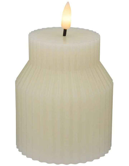 Let's Get Lit Linea LED Sculptural Candle 8.5x10cm