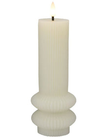 Let's Get Lit LED Sculptural Candle 7.5x18.5cm