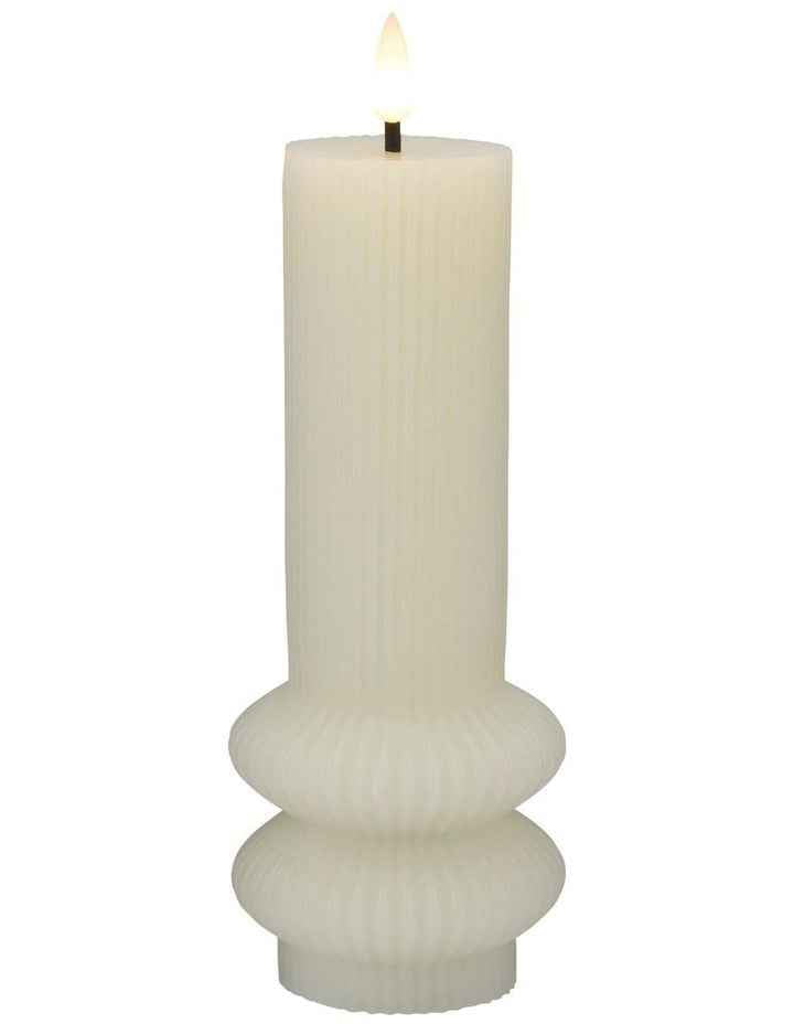 Let's Get Lit LED Sculptural Candle 7.5x18.5cm