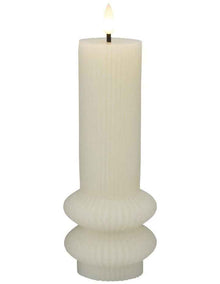 Let's Get Lit LED Sculptural Candle 7.5x18.5cm