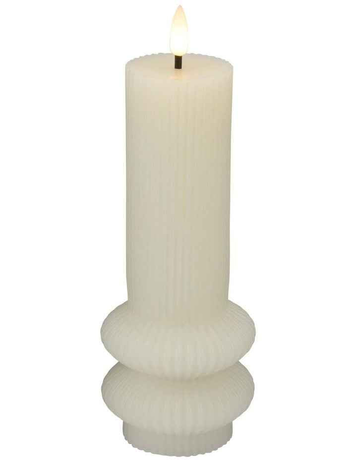 Let's Get Lit LED Sculptural Candle 7.5x18.5cm