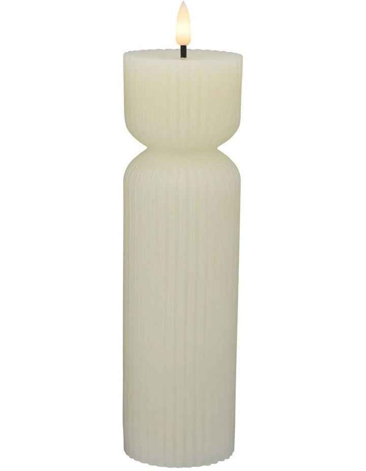 Let's Get Lit Linea LED Sculptural Candle 6.5x22cm
