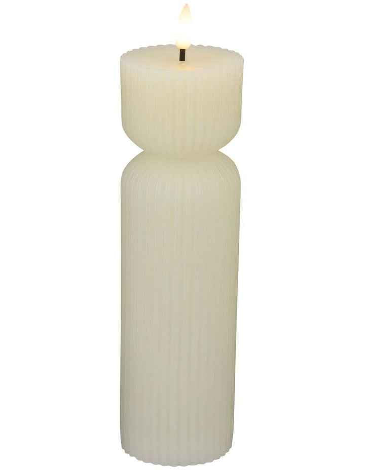 Let's Get Lit Linea LED Sculptural Candle 6.5x22cm