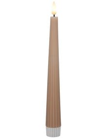 Let's Get Lit Linea LED Taper Candle Set of 2 22cm