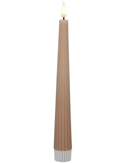 Let's Get Lit Linea LED Taper Candle Set of 2 22cm