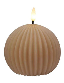 Let's Get Lit Linea LED Ball Candle 10x9cm