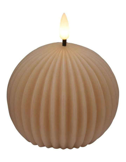Let's Get Lit Linea LED Ball Candle 10x9cm