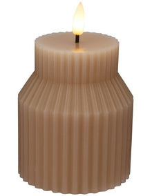 Let's Get Lit Linea LED Sculptural Candle 8.5x10cm