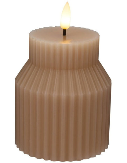 Let's Get Lit Linea LED Sculptural Candle 8.5x10cm