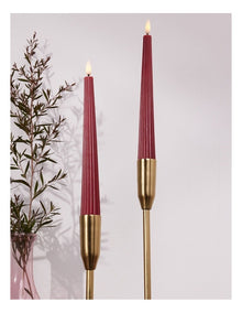Let's Get Lit Linea LED Taper Candle 22cm Set