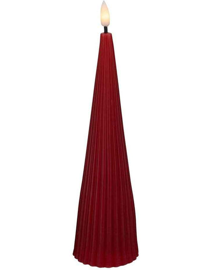 Let's Get Lit Linea LED Cone Candle 7x22cm