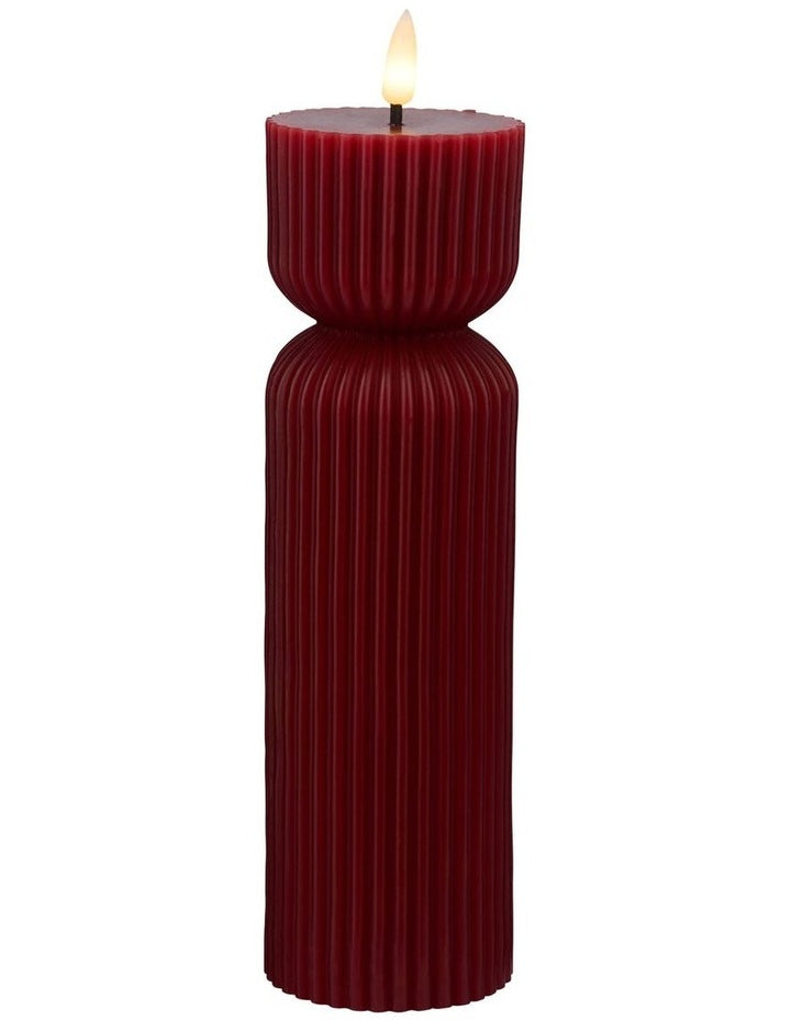 Let's Get Lit LED Sculptural Candle 6.5x22cm