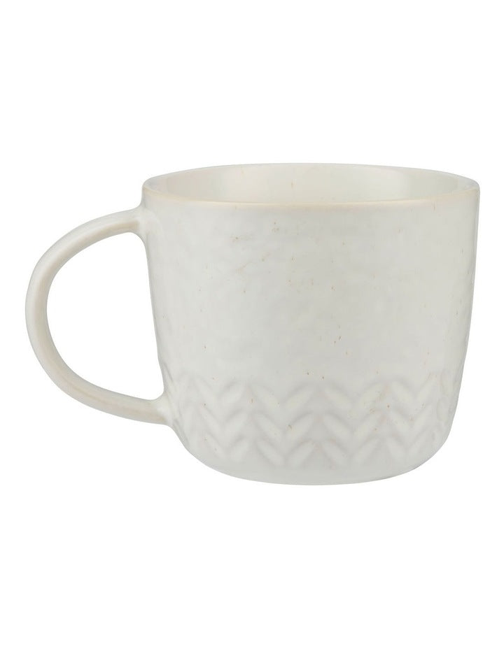 The Club Nordic Mug 410ml in White