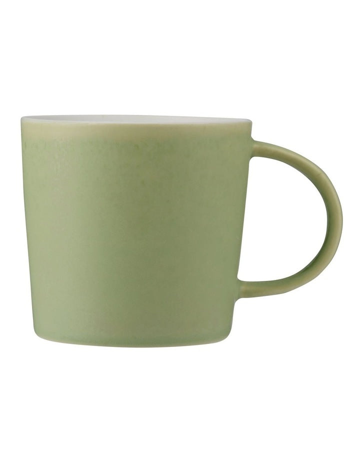 The Club Mono Mug 410ml in Green