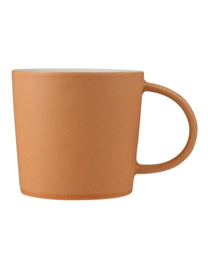 The Club Mono Mug 410ml in Cinnamon
