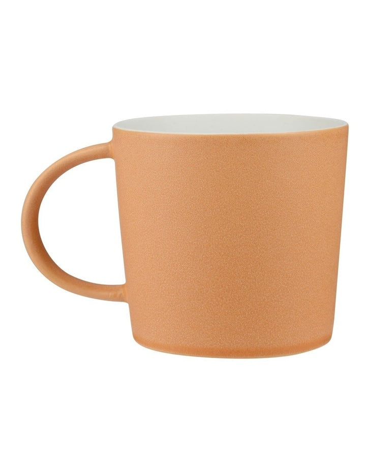The Club Mono Mug 410ml in Cinnamon