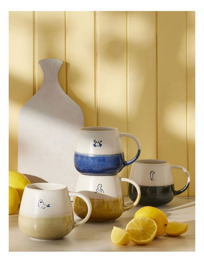 The Club Oceanic Snug Mug 440ml in Multi