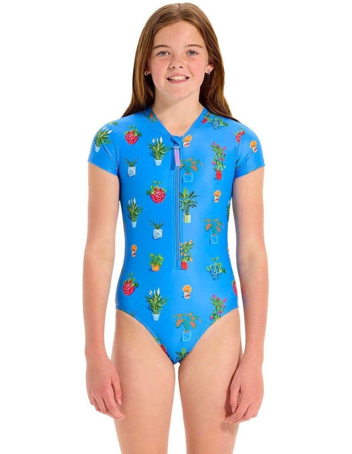 Playa Bonita Paddle Suit in Blue