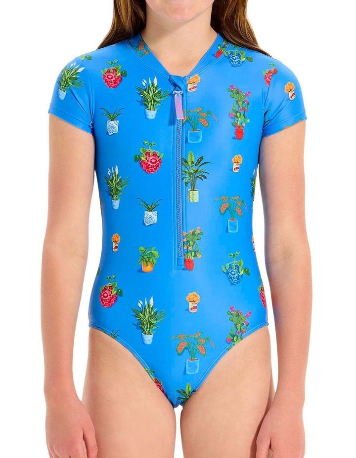 Playa Bonita Paddle Suit in Blue