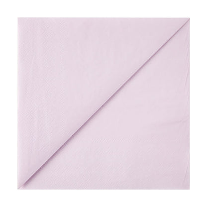 20 Piece Pastel Purple Paper Napkins