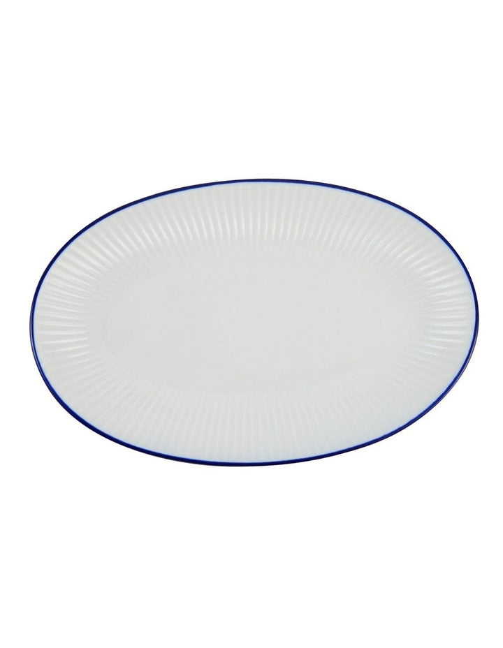 Cafe Appetizer Plate 24x15cm in White