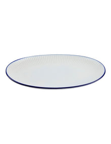 Cafe Appetizer Plate 24x15cm in White