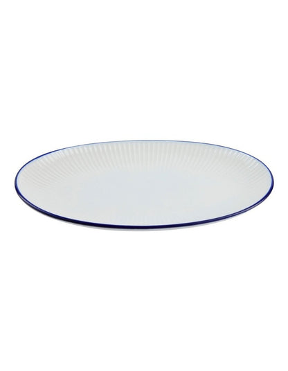 Cafe Appetizer Plate 24x15cm in White