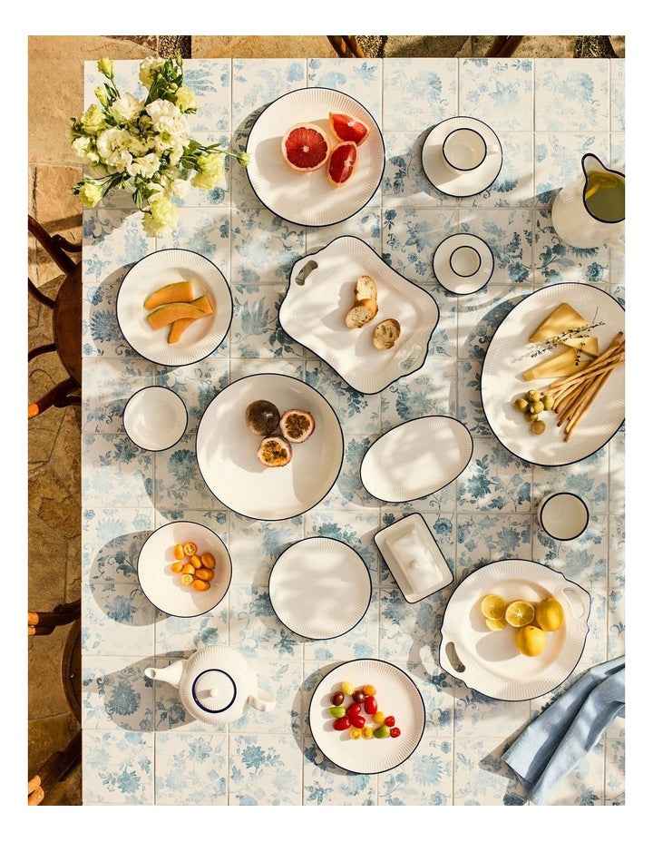 Coupe Entre Plate 23cm in White