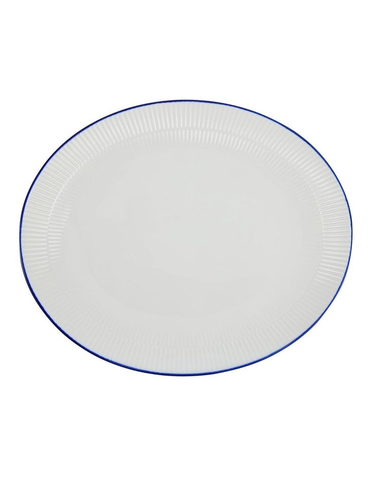 Oval Platter 37x31cm in White