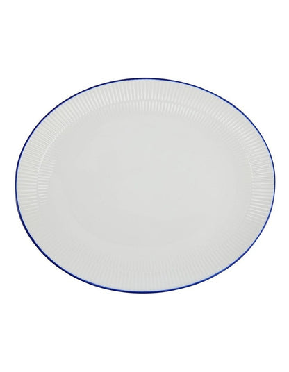 Oval Platter 37x31cm in White