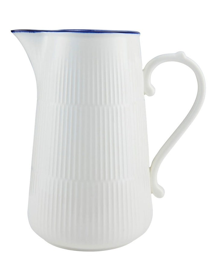 Porcelain Pitcher 2L in White