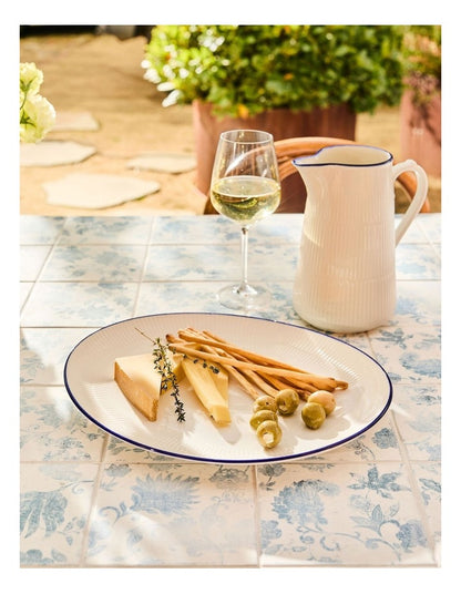 Porcelain Pitcher 2L in White