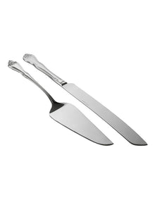 Rosabella Cake Serving 2 Piece in Silver