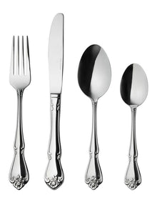 Rosabella Cutlery Set 16 Piece in Stainless Steel