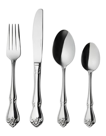 Rosabella Cutlery Set 16 Piece in Stainless Steel