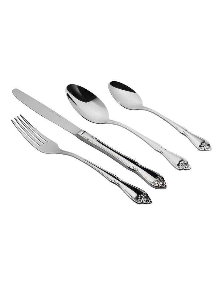 Rosabella Cutlery Set 24 Piece in Stainless Steel