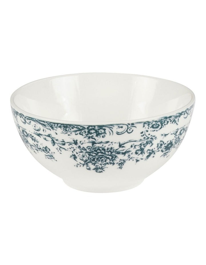 Rosetta Coupe Bowl 12x6cm in Antique Blue