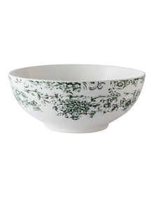 Rosetta Coupe Bowl 19x8cm in Antique Green