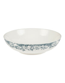 Rosetta Coupe Bowl 20x5.5cm in Antique Blue