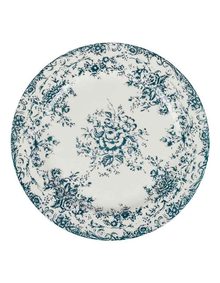 Rosetta Rim Dinner Plate 26.5cm in Antique Blue