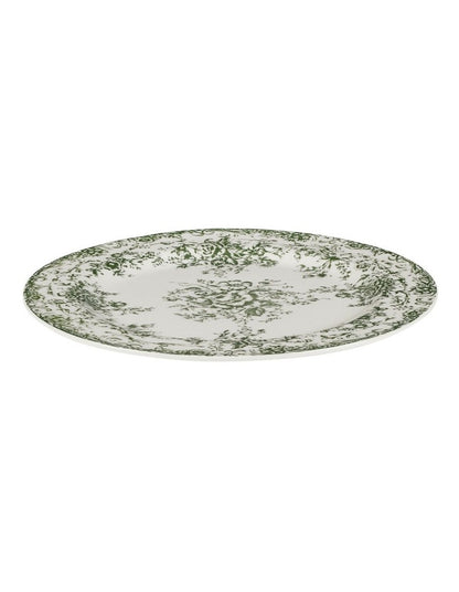 Rosetta Rim Dinner Plate 26.5cm in Antique Green