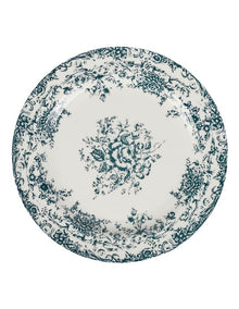 Rosetta Rim Side Plate 20cm in Antique Blue