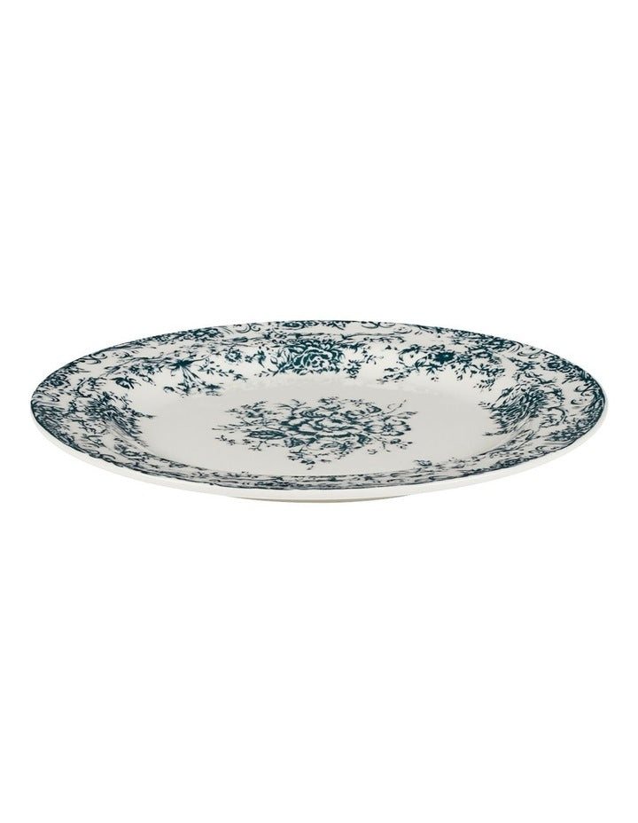Rosetta Rim Side Plate 20cm in Antique Blue