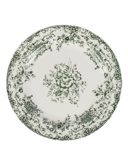 Rosetta Rim Side Plate 20cm in Antique Green