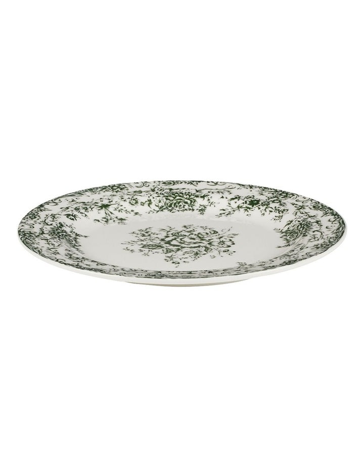 Rosetta Rim Side Plate 20cm in Antique Green