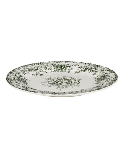 Rosetta Rim Side Plate 20cm in Antique Green
