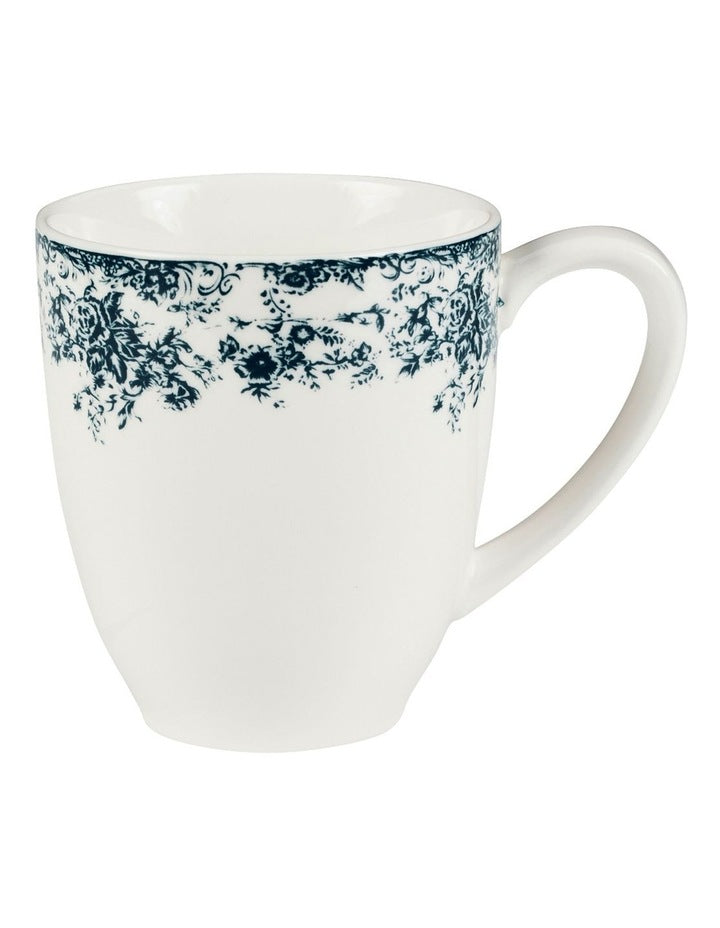 Rosetta Coupe Mug 370ml in Antique Blue